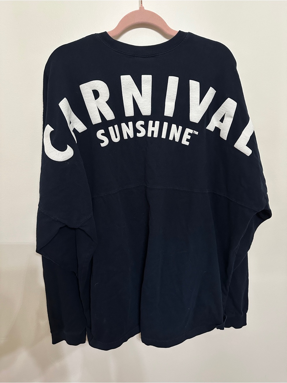 Carnival Sunshine Navy Graphic Long-Sleeve Shirt